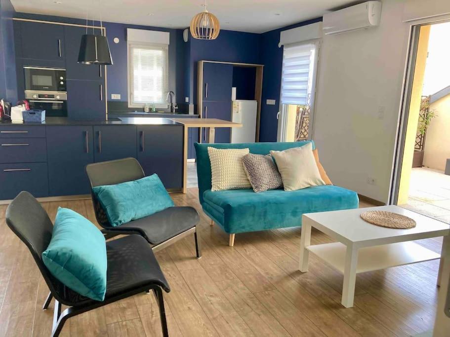 Quai Sud - Gare, 100 M2, Parking, Wifi, Superette, Lave Linge Apartment Angers Luaran gambar