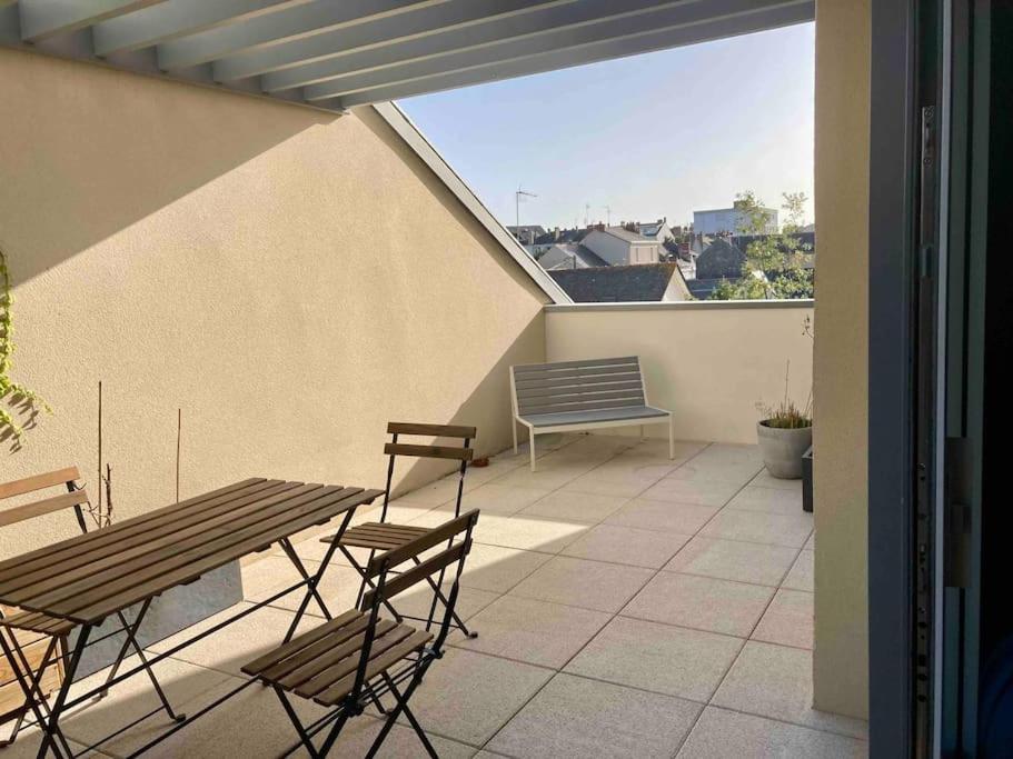 Quai Sud - Gare, 100 M2, Parking, Wifi, Superette, Lave Linge Apartment Angers Luaran gambar